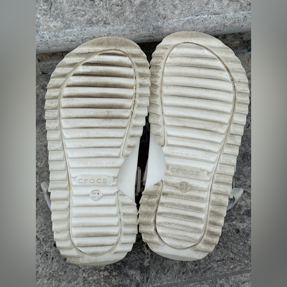 CROCS | White Platforms | 7 - Picture 5 of 6